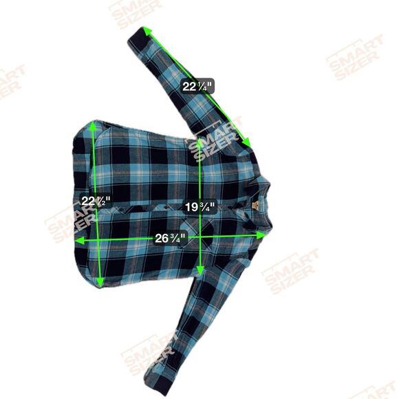 Woolrich Cotton Plaid Flannel Button Up Shirt Sz XL Lady Lumberjack Fall Outdoor - Picture 6 of 11